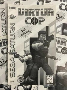 Virtua Cop Sega Saturn nur Bedienungsanleitung - Bild 1 von 13