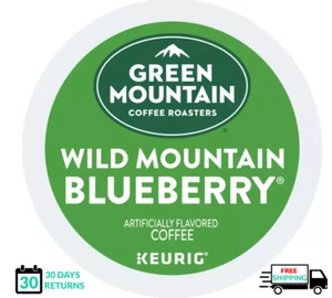 Green Mountain Wild Mountain Blueberry Keurig Coffee K-cups YOU PICK THE SIZE  - Picture 1 of 1