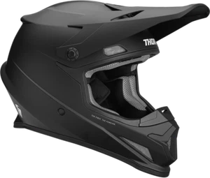 Thor Black S9 Sector Solid Color Helmet - Md - 0110-5570 - Picture 1 of 1