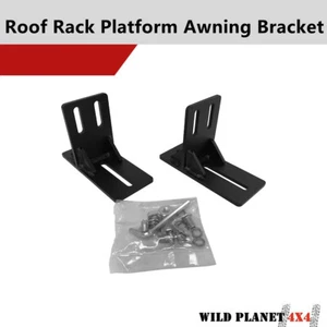 Soportes de toldo de alta resistencia se ajustan a estante para rinocerontes plataforma Rola Yakima para ala de murciélago 4 mm S - Imagen 1 de 6