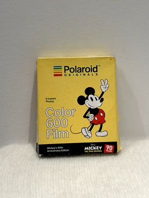 RARE Polaroid Originals Color 600 (1x8) Film Mickey 90th Anniversary (In Box)! - Bild 1 von 2