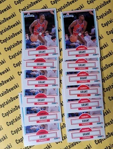 ¡LOTE RARO! HARVEY GRANT 1990-91 Fleer #192 BLANCO Y NEGRO ¡VARIACIONES DE NOMBRE! - Imagen 1 de 2
