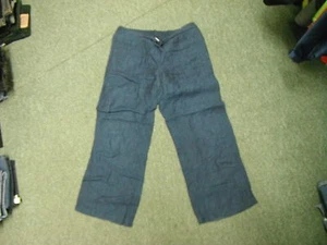 Marks & Spencer Loose Fit Jeans Größe 14S Bein 27" Verwaschen Dunkelblau Damenjeans - Bild 1 von 4