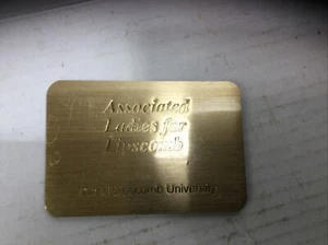 DAVID LIPSCOMB UNIVERSTY CREDIT CARD ADDESS BOOK ASSOCIATED LADIES FOR LIPSCOMBE - Picture 1 of 3