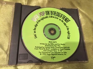 IGGY POP Livin On The Edge Of The Night VIRGIN 1990 U.S. PROMO CD EXCELLENT - Picture 1 of 1