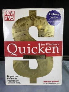 Intuit Quicken Version 4 For Macintosh - Brand New Sealed In Box - 3.5” Floppy - Picture 1 of 11
