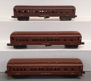Lionel Vintage Spur O Lionel Lines Personenwagen: 2628, 2627, 2625 - Custom [3] - Bild 1 von 4
