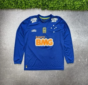 Camiseta Cruzeiro Home 2014 manga larga “10” Olympikus Brasil - Imagen 1 de 18