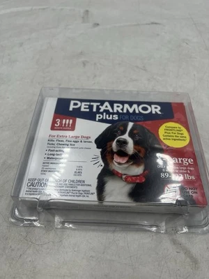 Tratamiento antipulgas y garrapatas Pet Armor Plus para perros X-Large suministro para 3 meses Foto 1 de 2