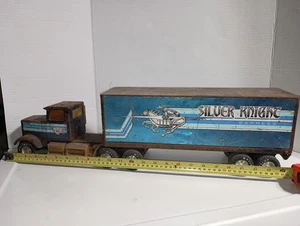  Nylint Silver Knight Express  Metallic Flake Blue  Semi *Parts/Restore*SEE PIC - Picture 1 of 24