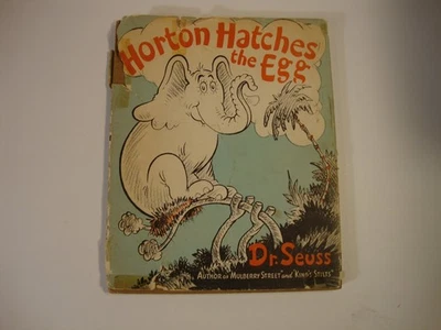 Horton Hatches the Egg /1940 $2.00 DJ Dr. Seuss Foto 1 de 4
