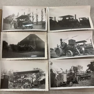 Six photographs of Steam engine tractors from various manufacturers - Picture 1 of 9