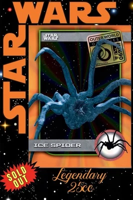 Star Wars Card Trader Underworld Oddities Rebel Orange Refractor Ice Spider Card - Image 1 of 4