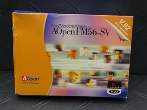AOpen Component Solutions Fax/Modem/Voice FM56-SV V.92 PCI Modem - Bild 1 von 7