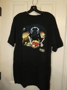 Fifth Sun Star Wars Angry Birds Black TShirt Adult Extra Large (XL) Short Sleeve - Picture 1 of 3