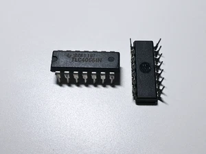 2 pezzi TLC4066IN TLC4066I Texas Instruments interruttore analogico bilaterale quad IC DIP-14 - Foto 1 di 3