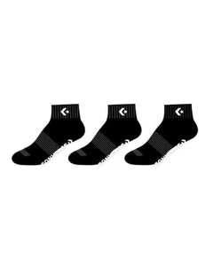 Calze calzini Fantasmini Unisex Converse Nero PP Star Chevron Logo 3 paia - Imagen 1 de 5