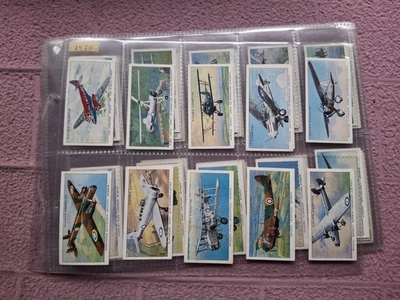 COMPLETE SET - JOHN PLAYERS - AIRCRAFT OF THE ROYAL AIR FORCE  gen GD - Image 1 of 4