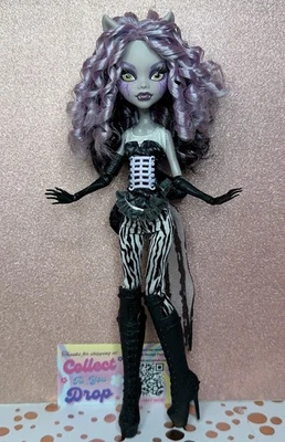 Monster High Freak Du Chic Clawdeen Doll Restyled Curly Hair - Image 1 of 4