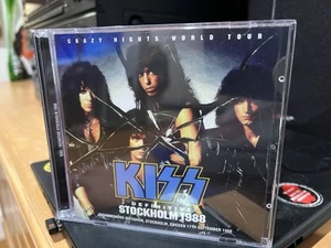 Kiss Live Stockholm 1988 Crazy Nights Tour Eric Carr Paul Stanley Kulick 2 CD - Picture 1 of 4