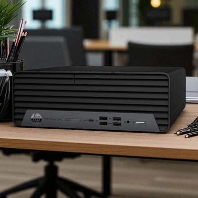 HP ProDesk 600 G6 Core i5 10500 16GB 512GB NVMe SSD Wi-Fi HDMI Windows 11 Pro - Image 1 of 4