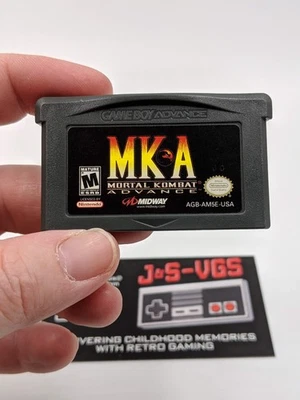 Mortal Kombat Advance (Nintendo Game Boy Advance, 2001) - Image 1 of 4