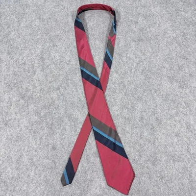 Guy Laroche Men's Striped Tie (Length: 58.0" ) Multicolor Stripes 100% Silk Made - Image 1 of 4