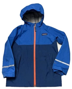 Boys Patagonia Jacket Torrentshell 3L Rain Jacket H2NO Waterproof 4T 4 51420 - Picture 1 of 13