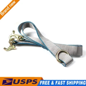 V-Bridle Strap 2.1" x 80" Chevrolet Corvette C5 C6 C7 C8 T&J Frame Hooks D Ring - Picture 1 of 9