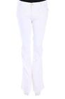 Parosh Flared Jeans Embroideries S White New