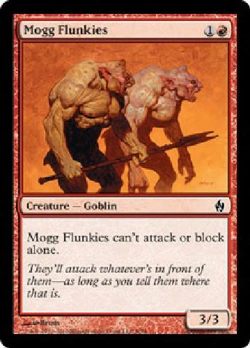 MOGG FLUNKIES FOIL X4 4 4X Fire and Lightning MTG Magic Cards DJMagic - Image 1 of 1