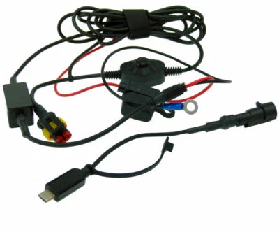 BuyBits Short High USB Type C High Power Motorcycle  Hardwire for OnePlus 3 - Image 1 of 4