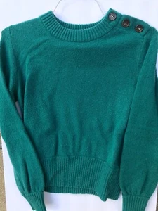 Damen J. Rundhalspullover Pulli 3 Seitenknöpfe klein gebraucht Top Zustand. - Bild 1 von 11