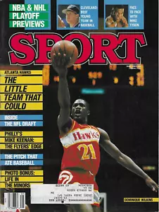 Sport Magazine May 1987 Dominique Wilkins Atlanta Hawks Mike Tyson Mike Keenan - Picture 1 of 2