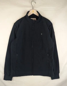 Farah Winstead Water Repellent Soft Shell Jacket - Size Medium - Navy - RRP £90 - Picture 1 of 9