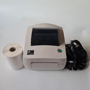 Zebra LP2844 Thermal Label Printer with PSU USB 4x6" Roll Of Labels 66 - Picture 1 of 5