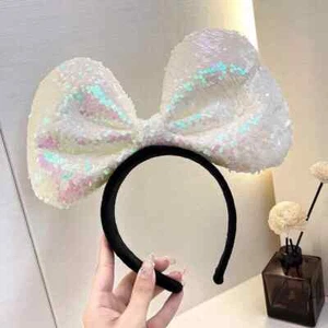 Big bow sequins Headband - Picture 1 of 4