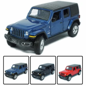 Jeep Wrangler Sahara Vehículo todoterreno Modelo 1:32 Coche Aleación Diecast Juguete Niños Regalo - Imagen 1 de 15