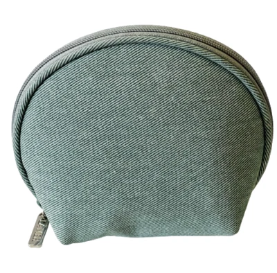 Bolsa de viagem La Mer maquiagem cosmética para cuidados com a pele cor brilhante VERDE *NOVA* - Imagem 1 de 4