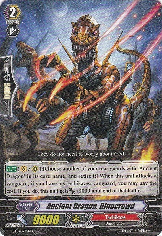 4 x Ancient Dragon, Dinocrowd - BT11/076EN - C Near Mint / Mint, English - Image 1 of 1