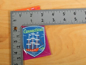 Connecticut: Voyager Brand Patch Emblem Iron On - Picture 1 of 3