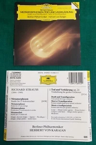 Metamorphosen / Death & Transfiguration by Strauss / Karajan CD, 2006 No Case - Picture 1 of 3