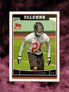 Jimmy Williams 2006 Topps RC #345 MINT Falcons Rookie Jersey VT Tech Hokies Star - Picture 1 of 2