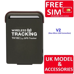 WL Mini GPS Tracker Car Bike Vehicle Personal Drone Tracking Device TK310 Live - Picture 1 of 12