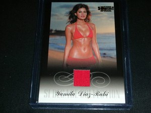 SI Supermodels Yamila Diaz-Rahi Memorabilia Card