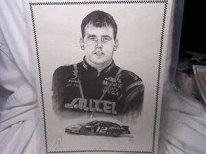 DALE ADKINS PRINT OF RYAN NEWMAN 11 X 14 - Picture 1 of 4