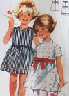 1960s Full Skirt Frilly Stand Up Collar Dress Girl Butterick 4960 Sewing Pattern