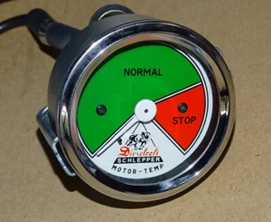 Fernthermometer mit Fendt-Dieselroß-logo Luftgekühlt Traktor Schlepper - Bild 1 von 2