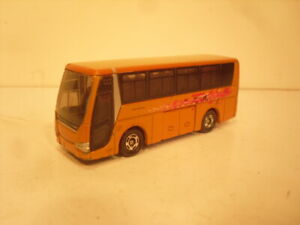 #1 Mitsubishi Fuso Aero Queen Bus Orange 2008 Tomica 1/156 Die-cast USA Release 
