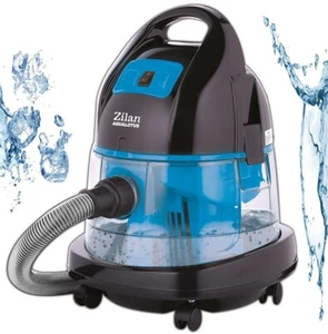 Aspiradora de agua aspiradora con filtro de agua aspiradora húmeda seca sin bolsa  - Imagen 1 de 5